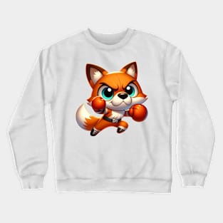 Cute Boxer Fox Crewneck Sweatshirt